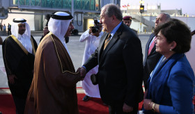 President Armen Sarkissian has arrived to the State of Qatar on official visit
