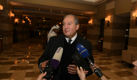President Armen Sarkissian wrapped up results of his official visit to the State of Qatar