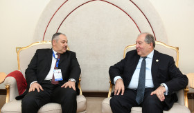 President Sarkissian discussed issues of cooperation and investments with the representative of the Qatari Businessmen Association