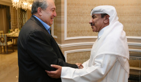 President met with the Minister of Transportation and Communications of Qatar