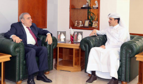 Հանդիպում Կատարի Պետության օլիմպիական կոմիտեի գլխավոր քարտուղար Ջասեմ Ռաշիդ Ալ-Բուայնեյնի հետ